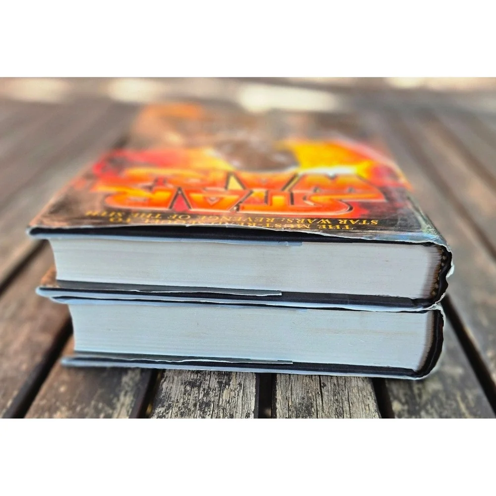 Star Wars Hardcover Books: Revenge of the Sith & Dark Lord Rise of Darth Vader